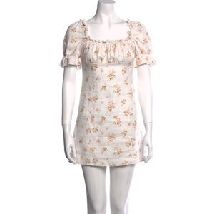 Reformation Floral Shift Dress